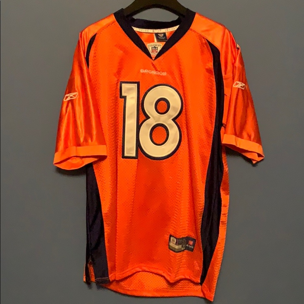 Reebok On Field Bronco Manning Jersey